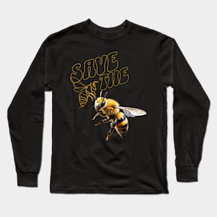 save the bees Long Sleeve T-Shirt